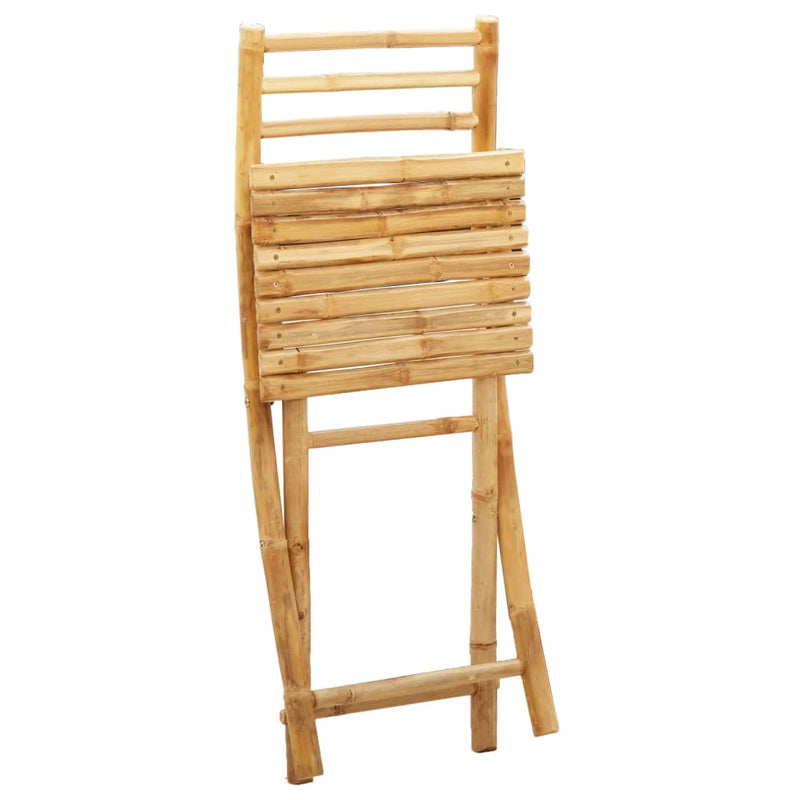 Scaune pliante 8 buc 43x54x88 cm Bambus
