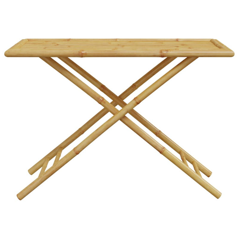 Set mobilier de grădină, 5 piese, bambus