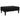 Taburet, negru, 77x55x31 cm, catifea