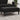 Taburet, negru, 77x55x31 cm, catifea