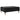 Taburet, negru, 77x55x31 cm, catifea