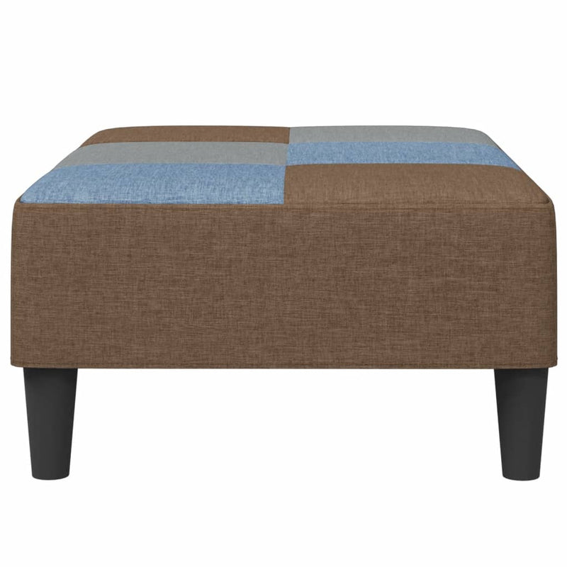 Taburet model mozaic, 77x55x31 cm, material textil