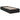 Cadru de pat, negru, 75x190 cm, lemn prelucrat