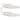 Cadru pat cu sertare alb extralucios 140x190 cm, lemn prelucrat