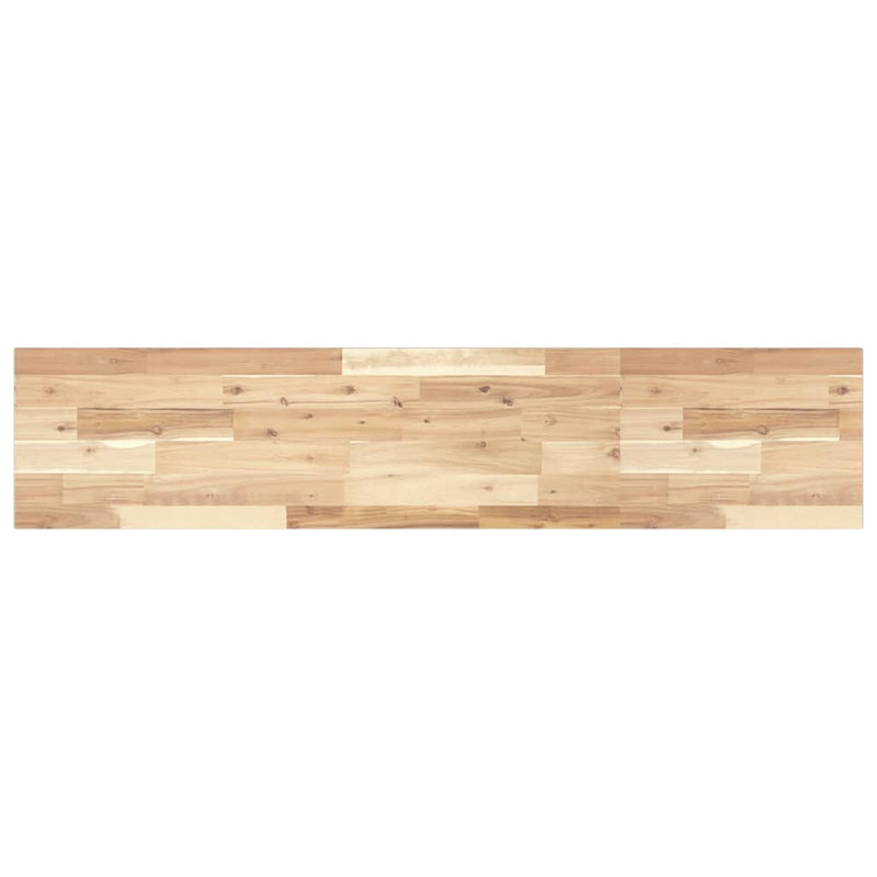Rafturi plutitoare 2 buc. 140x30x2cm lemn masiv acacia netratat