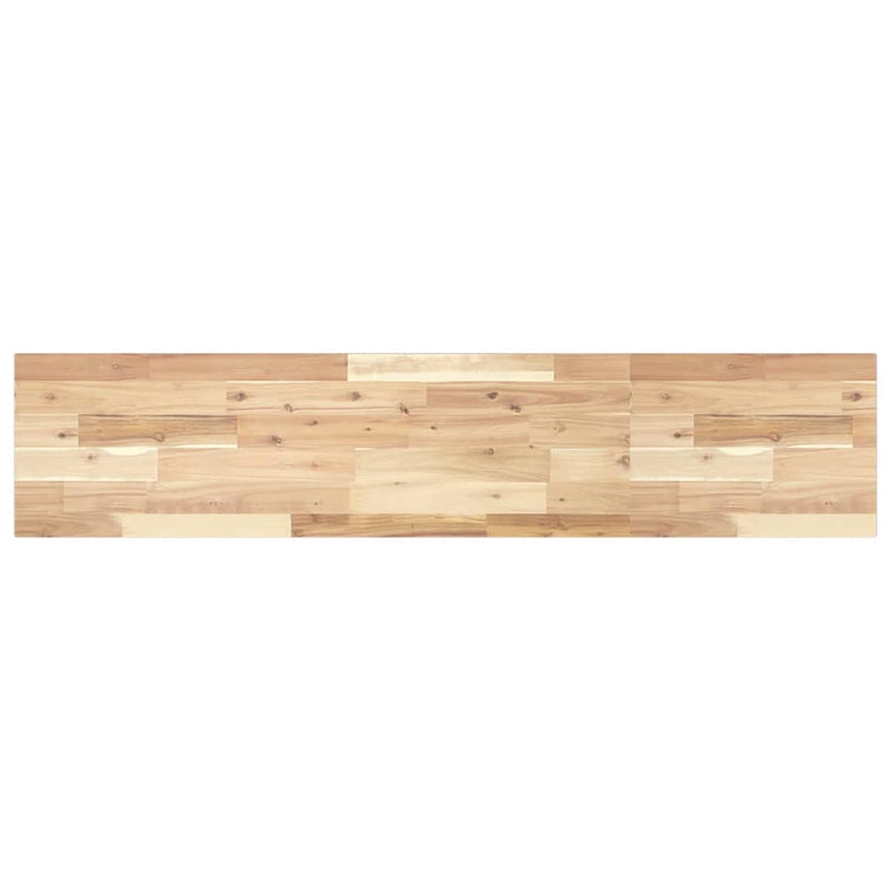 Rafturi plutitoare 4 buc. 140x30x2cm lemn masiv acacia netratat