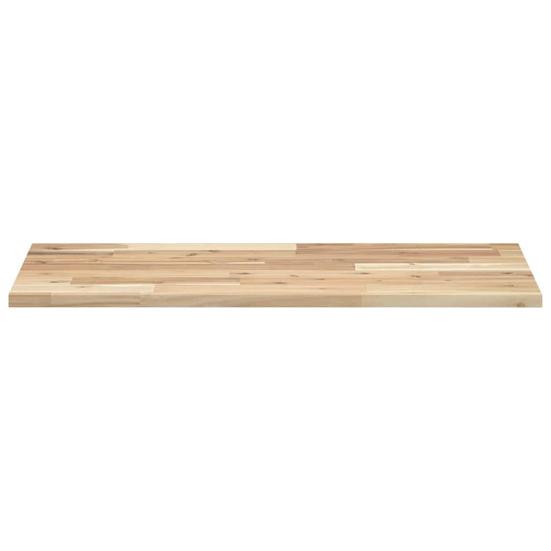 Rafturi suspendate 2 buc. 80x40x2 cm lemn masiv acacia netratat