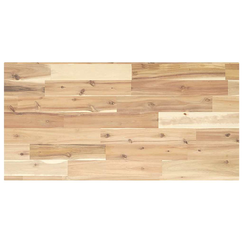 Rafturi suspendate 2 buc. 80x40x2 cm lemn masiv acacia netratat