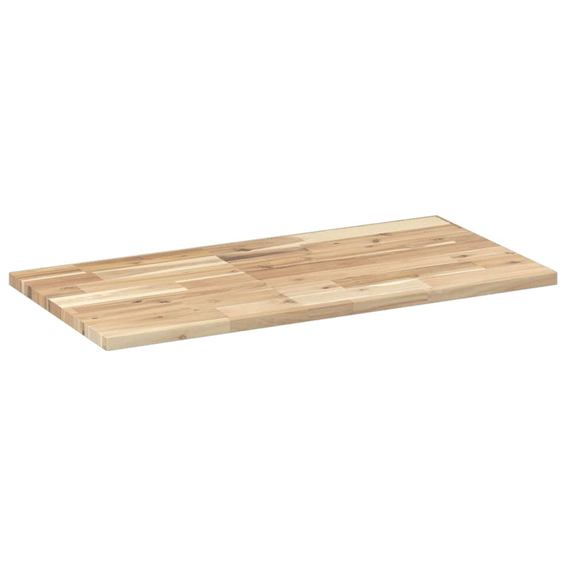 Rafturi suspendate 3 buc. 80x40x2 cm lemn masiv acacia netratat