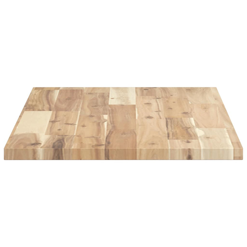 Rafturi suspendate 3 buc. 80x40x2 cm lemn masiv acacia netratat