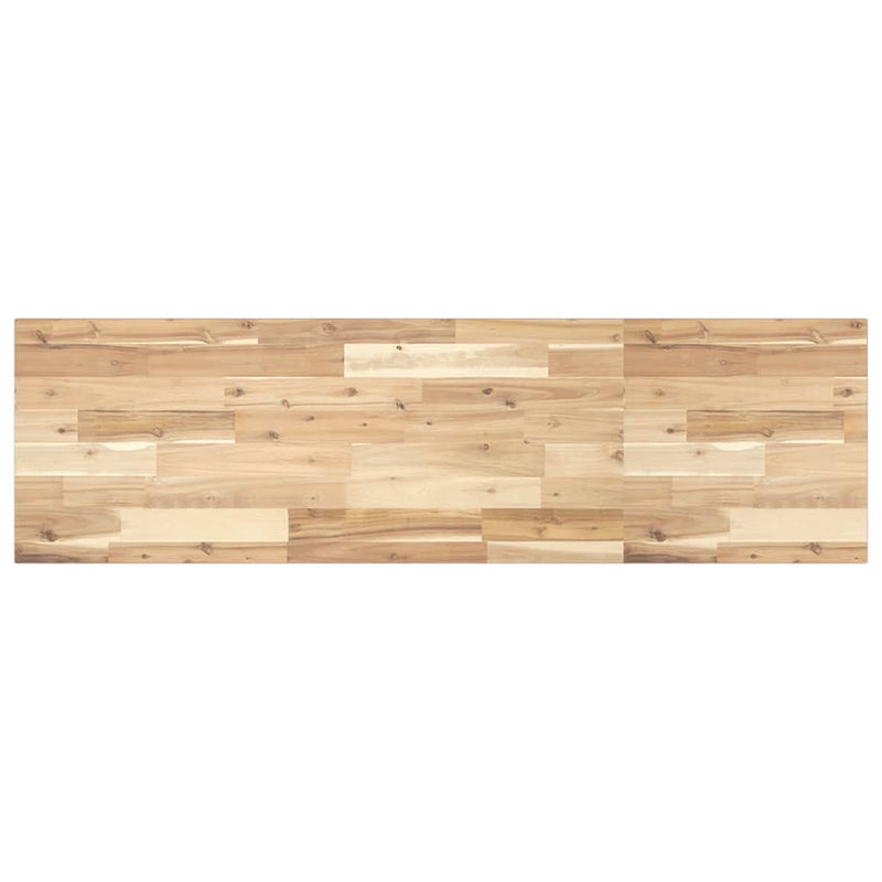 Raft plutitor, 120x40x2 cm, lemn masiv de acacia netratat