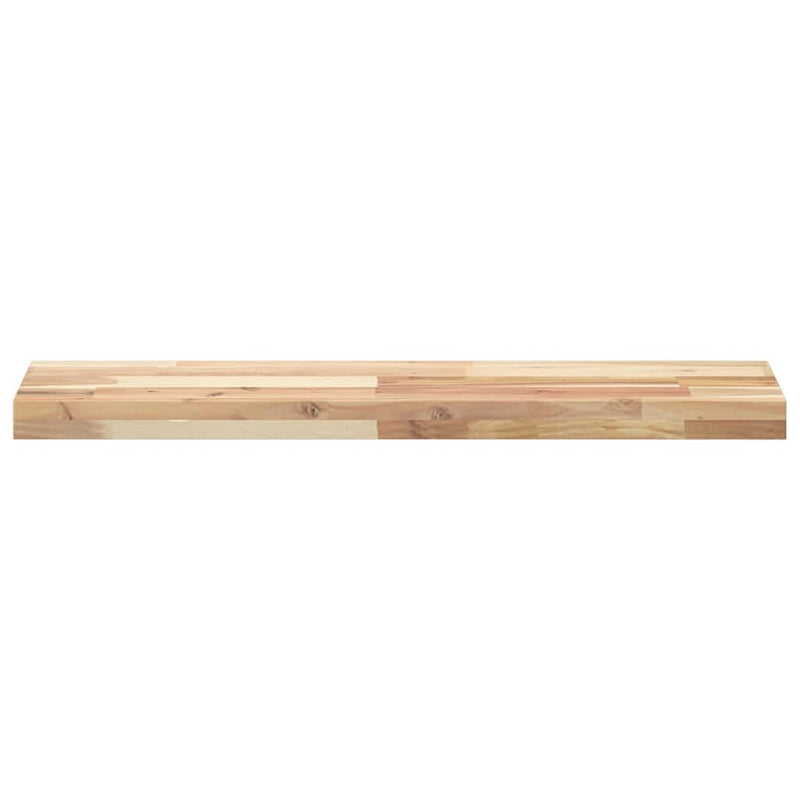 Raft plutitor, 100x20x4 cm, lemn masiv de acacia netratat