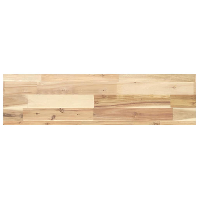 Rafturi plutitoare 4 buc. 100x20x4cm lemn masiv acacia netratat