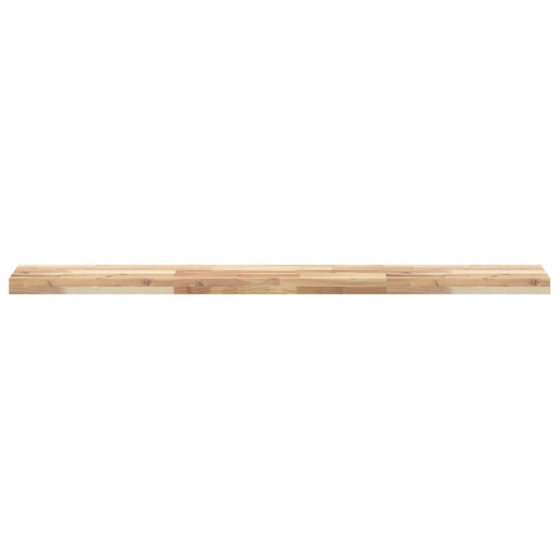 Rafturi suspendate 2 buc. 160x20x4cm lemn masiv acacia netratat