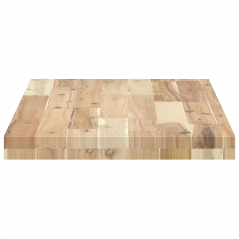 Rafturi suspendate 3 buc. 60x40x4 cm lemn masiv acacia netratat