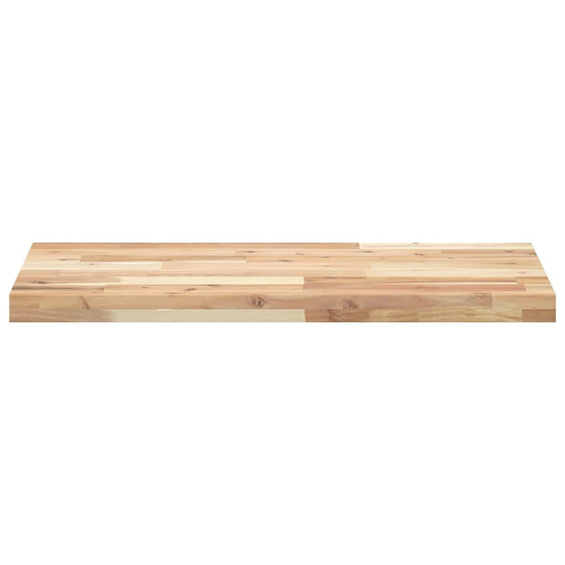 Raft suspendat, 80x40x4 cm, lemn masiv de acacia netratat