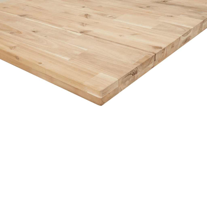 Raft suspendat, 80x40x4 cm, lemn masiv de acacia netratat