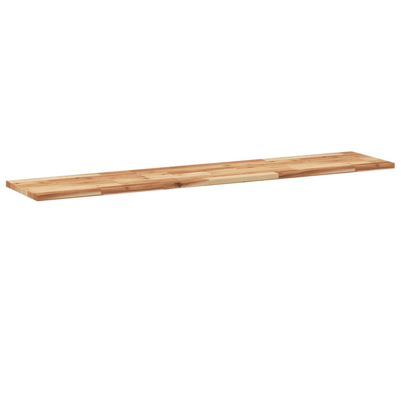 Rafturi suspendate 3 buc. 120x30x2cm lemn masiv acacia netratat