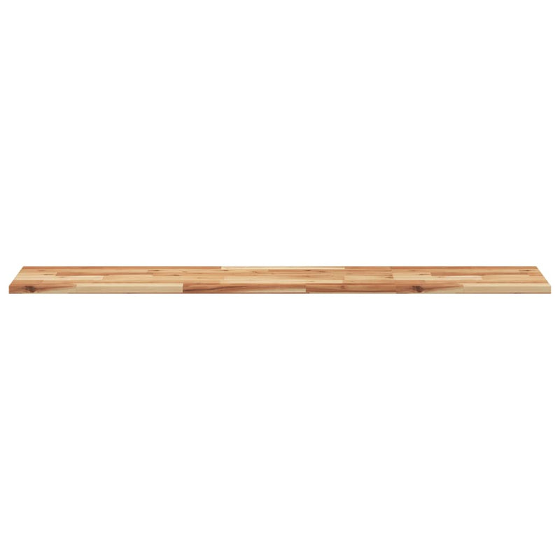 Rafturi suspendate 3 buc. 120x30x2cm lemn masiv acacia netratat
