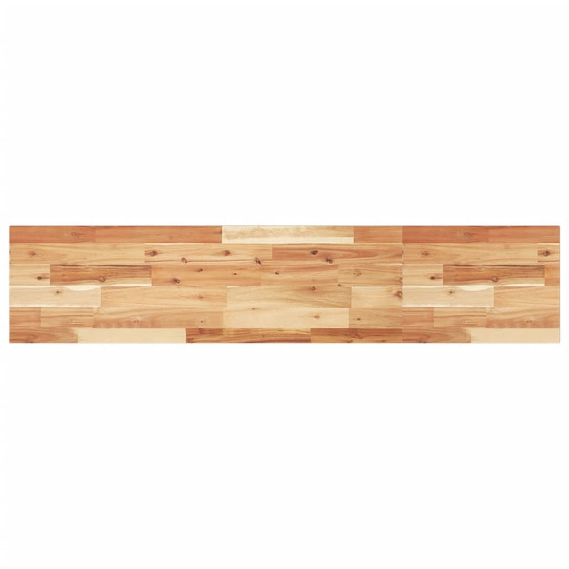 Rafturi suspendate 4 buc. 120x30x2cm lemn masiv acacia netratat