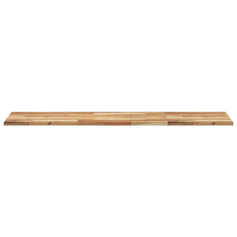Rafturi suspendate 2 buc. 160x40x2cm lemn masiv acacia netratat
