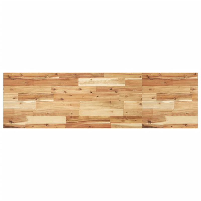 Rafturi suspendate 2 buc. 160x40x2cm lemn masiv acacia netratat