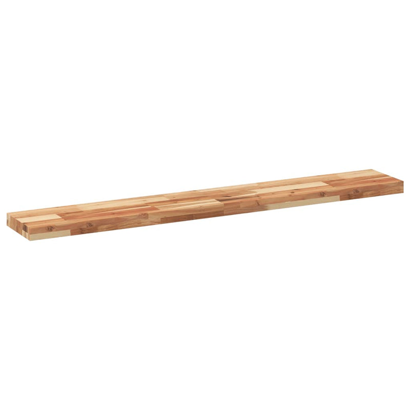 Rafturi suspendate 3 buc. 160x20x4cm lemn masiv acacia netratat