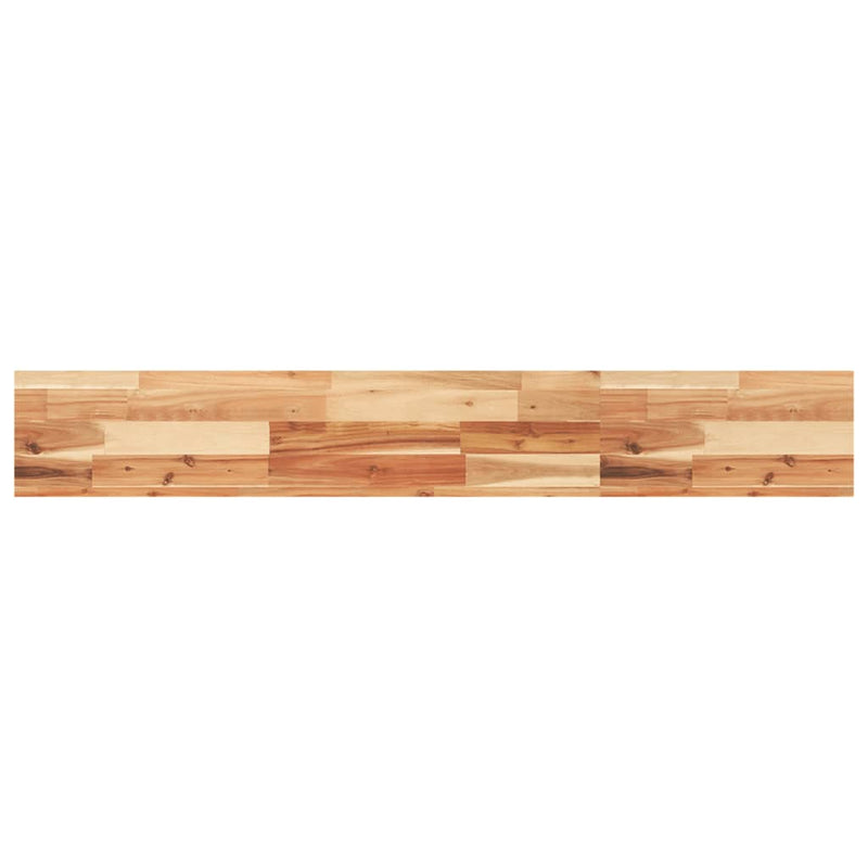 Rafturi suspendate 3 buc. 160x20x4cm lemn masiv acacia netratat