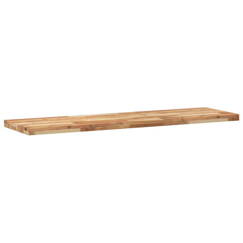 Rafturi suspendate 4 buc. 140x40x4cm lemn masiv acacia netratat