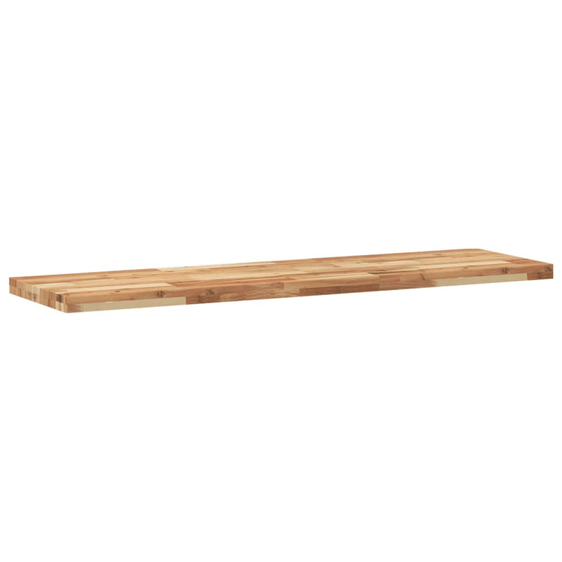 Rafturi suspendate 4 buc. 140x40x4cm lemn masiv acacia netratat