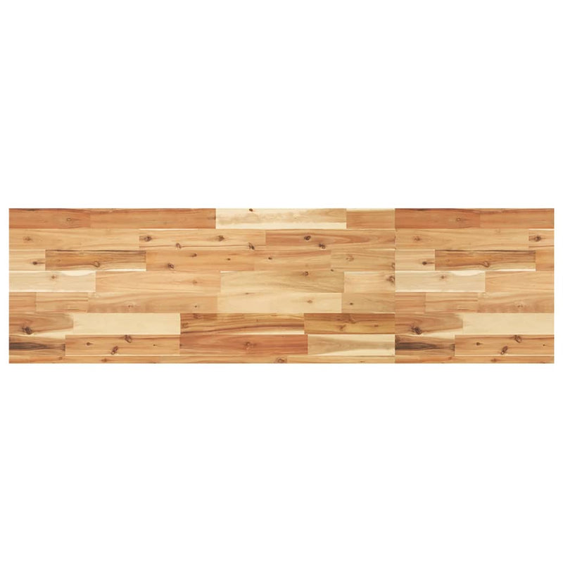Rafturi suspendate 4 buc. 140x40x4cm lemn masiv acacia netratat