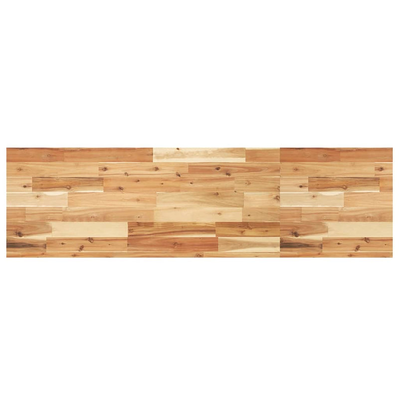 Rafturi suspendate 2 buc. 160x40x4cm lemn masiv acacia netratat
