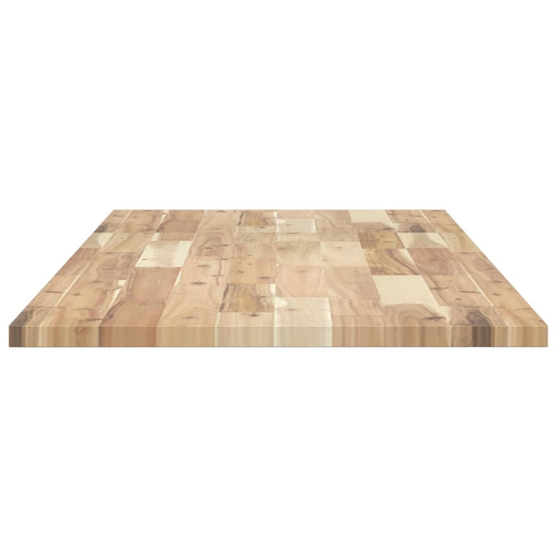 Blat de baie netratat, 120x50x2 cm, lemn masiv de acacia