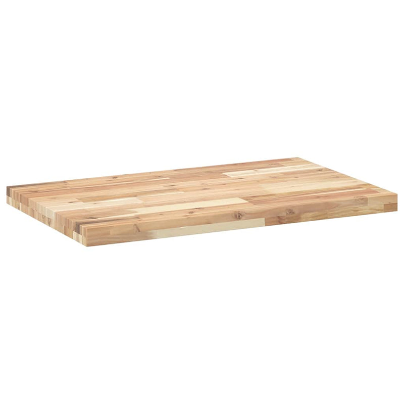 Blat de birou netratat, 60x50x4 cm, lemn masiv de acacia