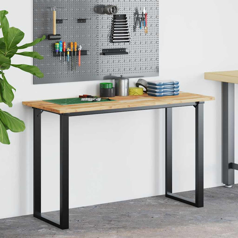 Blat de birou finisat cu ulei, 140x60x2 cm, lemn masiv acacia