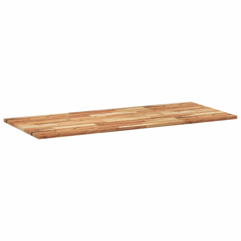 Blat de birou finisat cu ulei, 140x60x2 cm, lemn masiv acacia