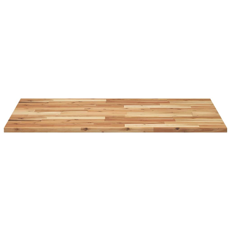 Blat de birou finisat cu ulei, 80x70x2 cm, lemn masiv acacia