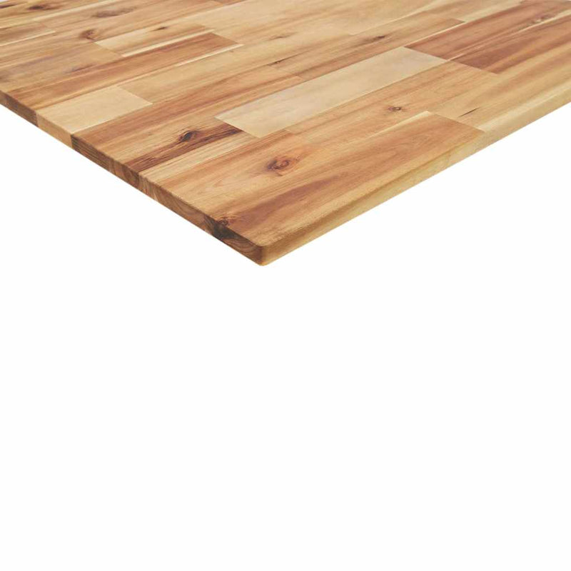 Blat de birou finisat cu ulei, 80x70x2 cm, lemn masiv acacia