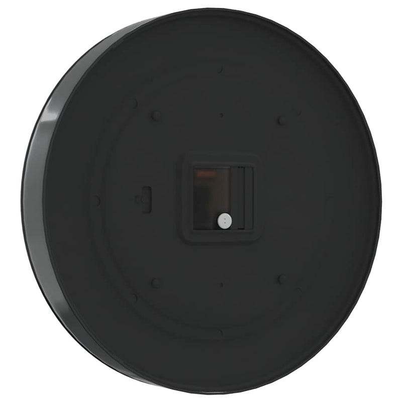 Ceas de perete cu scale luminoase și indicatori albastru Ø30 cm