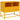 Dulap TV, galben muștar, 68x39x60,5 cm, oțel