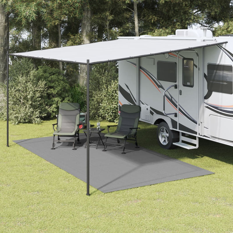 Covor pentru cort, antracit, 5x2,5 m