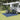 Covor pentru cort, albastru, 3x3 m