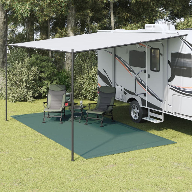 Covor pentru cort, verde, 5x2,5 m