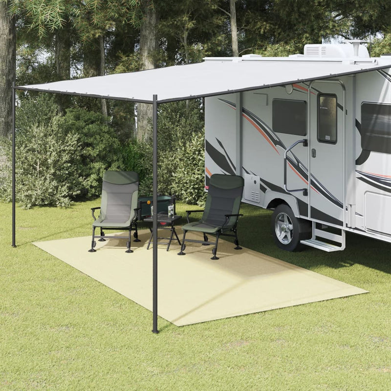 Covor pentru cort, crem, 4x2,5 m