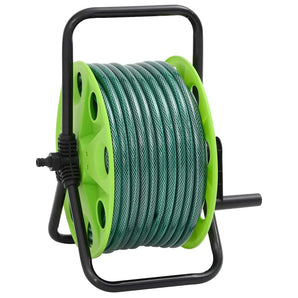 Tambur furtun autonom verde set racorduri furtun 0,5" 20 m PVC