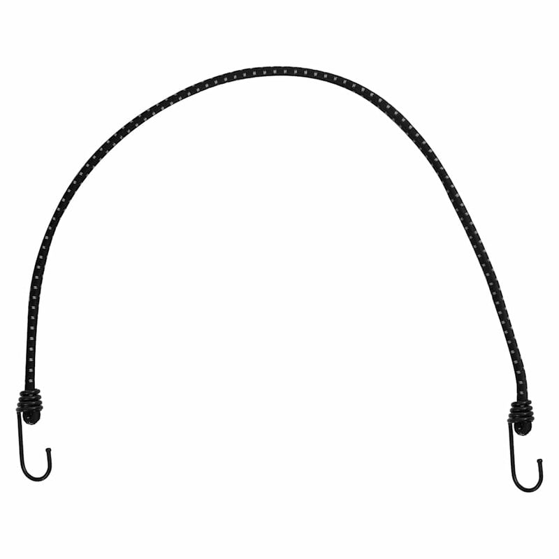 Corzi elastice cu benzi reflectorizante/cârlige 50 buc. 88 cm