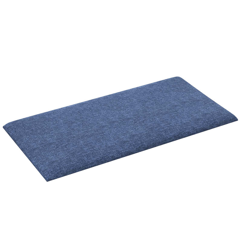 Tăblie de Pat pentru Perete 12 buc. 30 x 15 cm albastru
