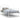 Cadru de pat metalic cu tăblie de cap/picioare, alb, 100x200 cm