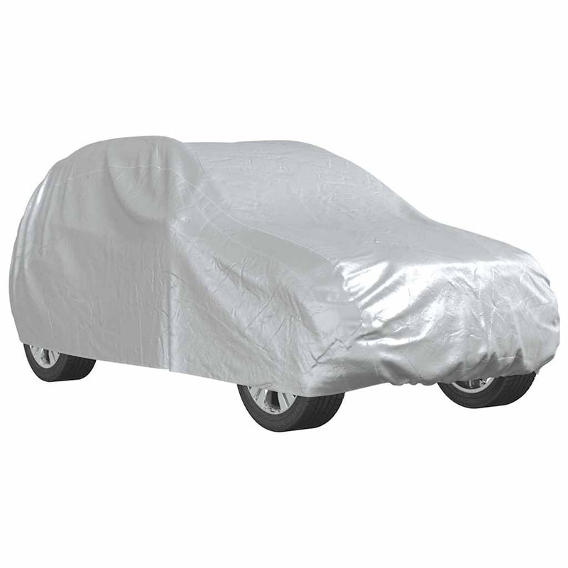 Husă auto pentru SUV, curele cu cataramă, complet, argintiu M