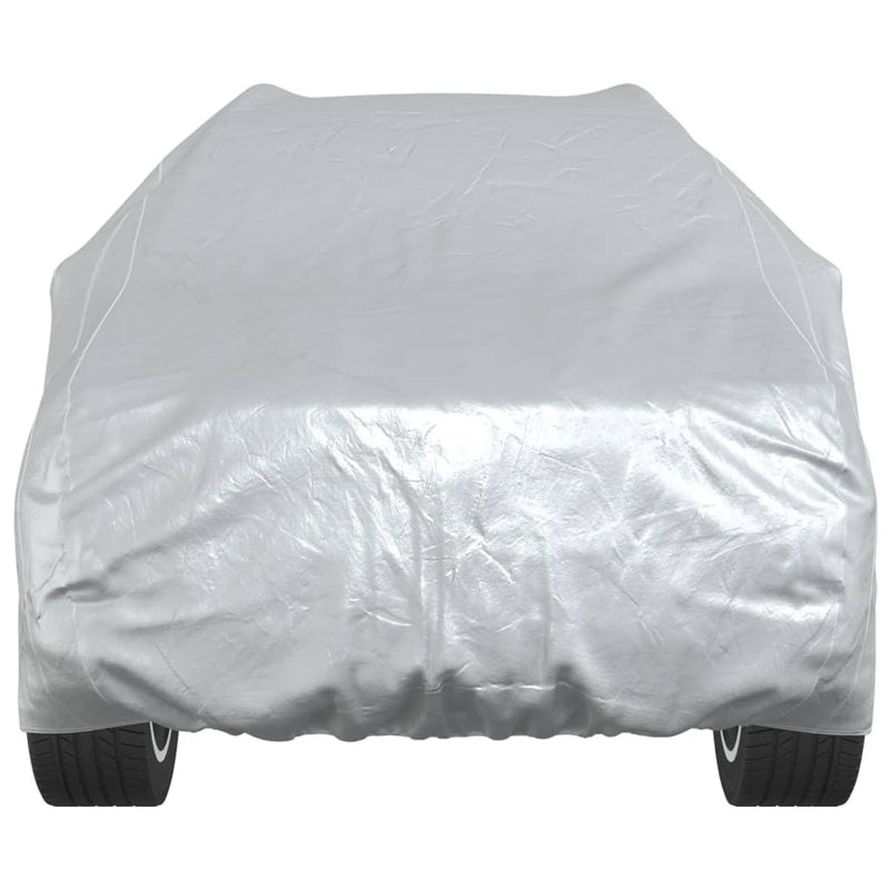 Husă auto pentru SUV, curele cu cataramă, complet, argintiu L